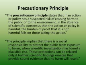 Precautionary principle